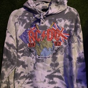 AC/DC tour hoodie medium